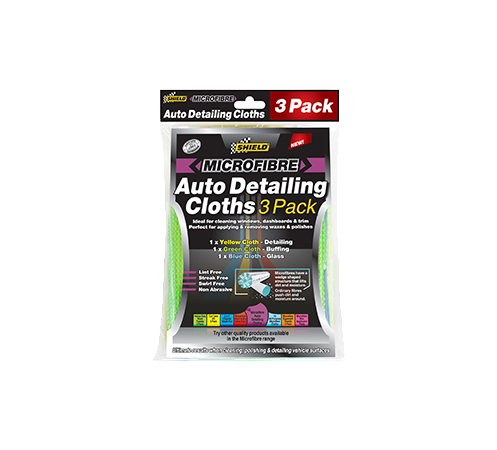 Auto Detailing Cloths 3 Pack